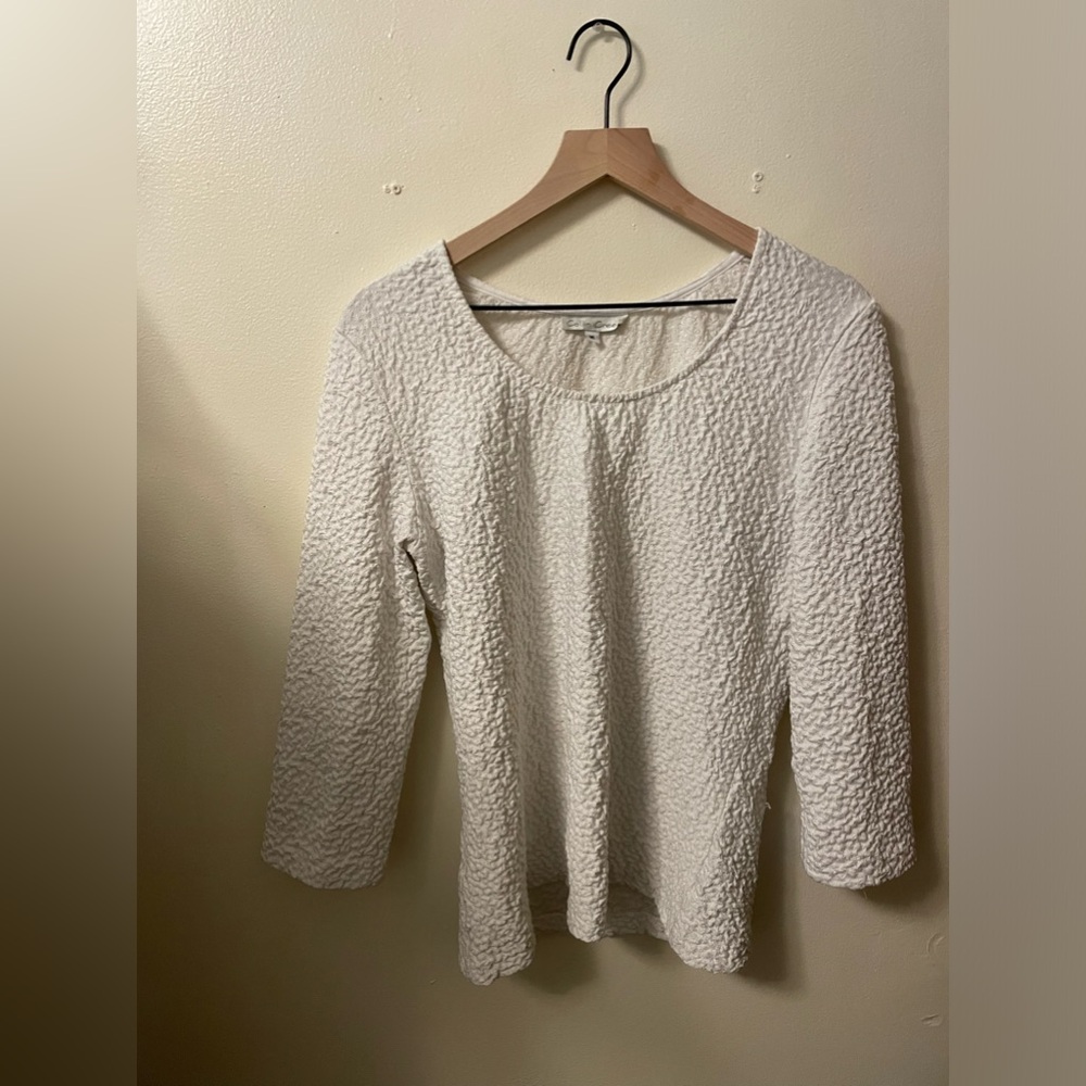 Collin Creek size medium white sweater